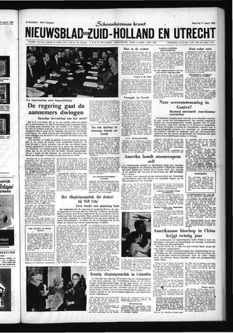 Schoonhovensche Courant 1960-03-21