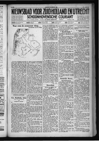 Schoonhovensche Courant 1930-08-25