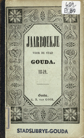 Adresboeken Gouda 1849-01-01