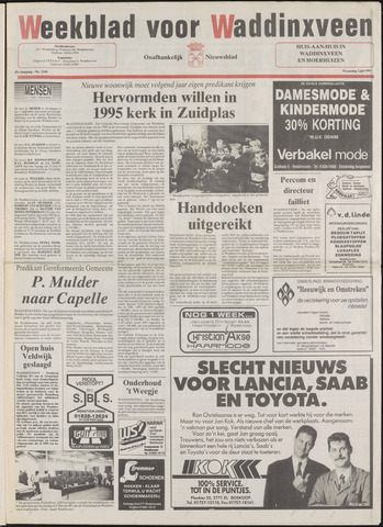 Weekblad voor Waddinxveen 1991-07-03
