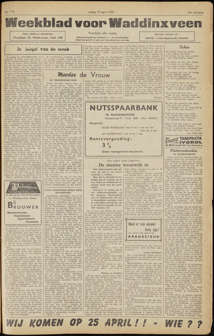 Weekblad voor Waddinxveen 1959-04-10