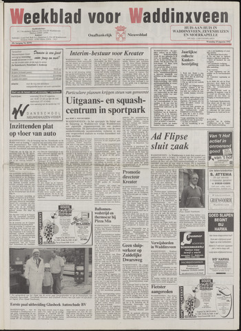 Weekblad voor Waddinxveen 1993-08-25