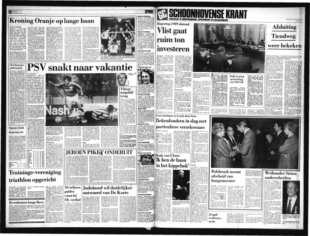 Schoonhovensche Courant 1988-12-23