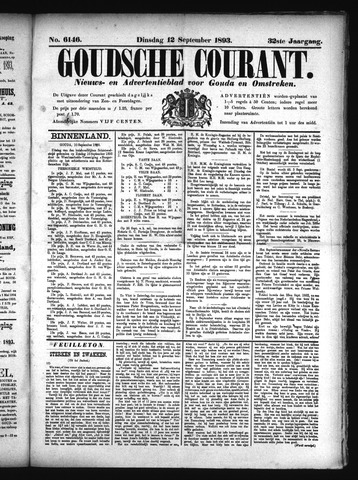 Goudsche Courant 1893-09-12