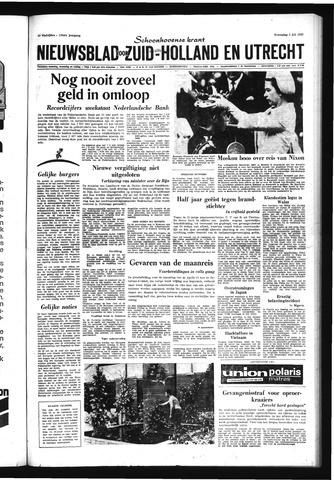 Schoonhovensche Courant 1969-07-02