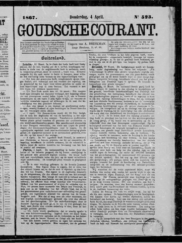 Goudsche Courant 1867-04-04