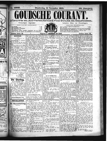 Goudsche Courant 1915-11-11