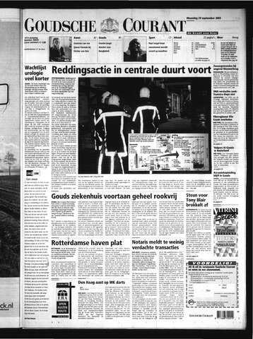Goudsche Courant 2003-09-29
