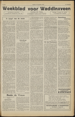 Weekblad voor Waddinxveen 1953-11-27