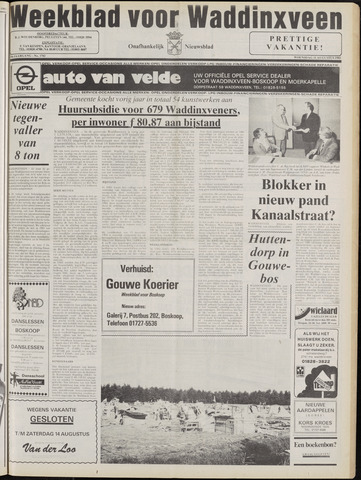Weekblad voor Waddinxveen 1982-08-11