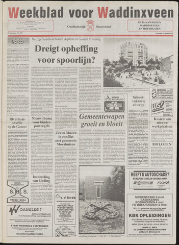 Weekblad voor Waddinxveen 1991-08-14