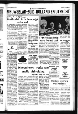 Schoonhovensche Courant 1971-10-27