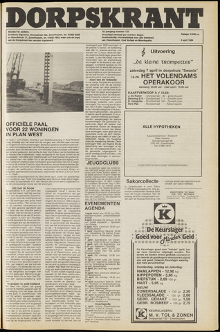 Dorpskrant 1984-04-04