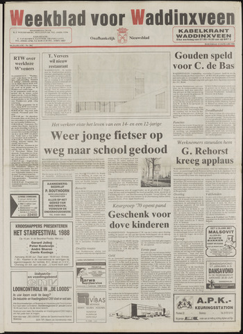 Weekblad voor Waddinxveen 1988-01-13