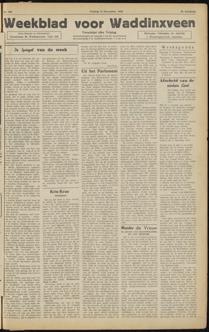 Weekblad voor Waddinxveen 1952-12-12