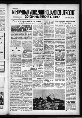 Schoonhovensche Courant 1958-08-13