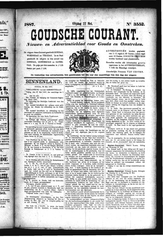 Goudsche Courant 1887-05-27
