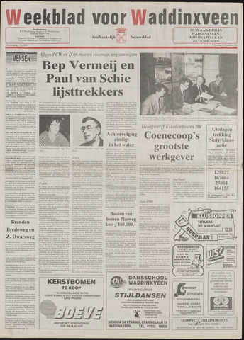 Weekblad voor Waddinxveen 1989-12-13