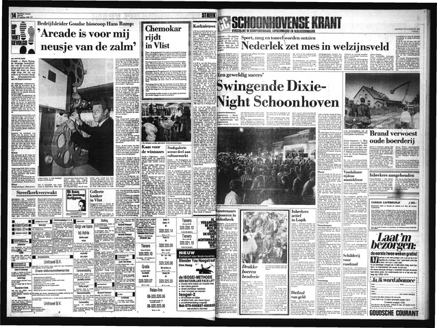 Schoonhovensche Courant 1988-08-29