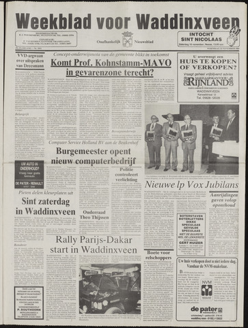 Weekblad voor Waddinxveen 1985-11-13