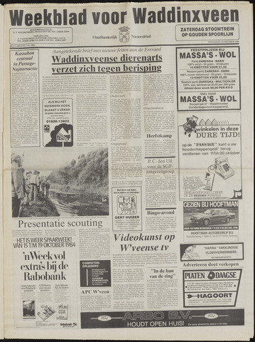 Weekblad voor Waddinxveen 1984-10-10