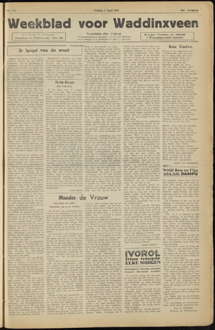 Weekblad voor Waddinxveen 1955-04-01