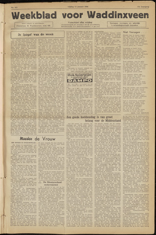 Weekblad voor Waddinxveen 1956-01-13