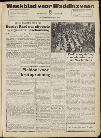 Weekblad voor Waddinxveen 1962-12-31