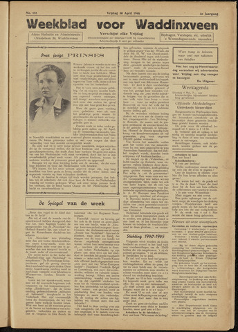 Weekblad voor Waddinxveen 1948-04-30