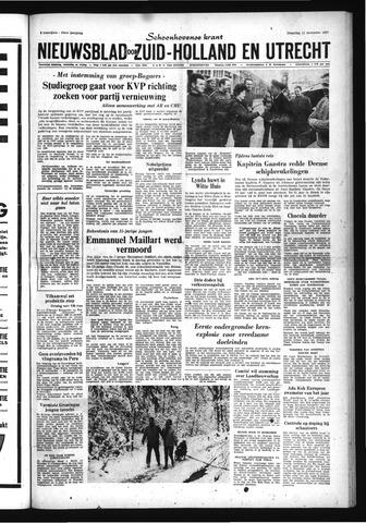 Schoonhovensche Courant 1967-12-11