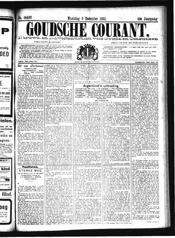 Goudsche Courant 1920-12-06