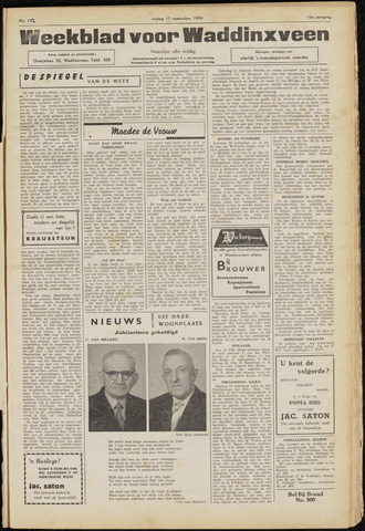 Weekblad voor Waddinxveen 1959-09-17
