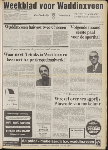 Weekblad voor Waddinxveen 1976-07-29