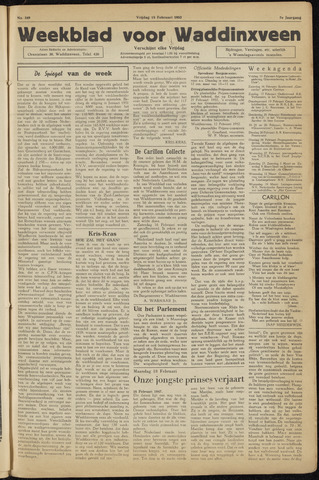 Weekblad voor Waddinxveen 1952-02-15