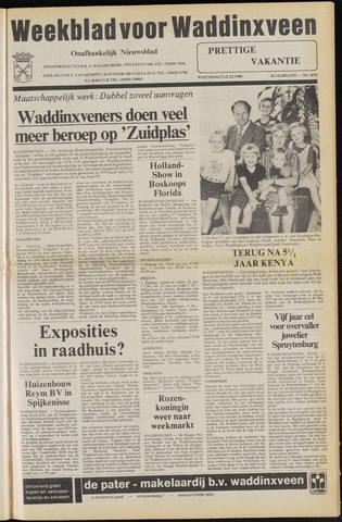 Weekblad voor Waddinxveen 1980-07-09