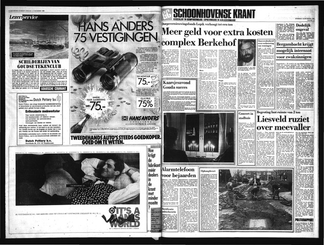 Schoonhovensche Courant 1988-12-14