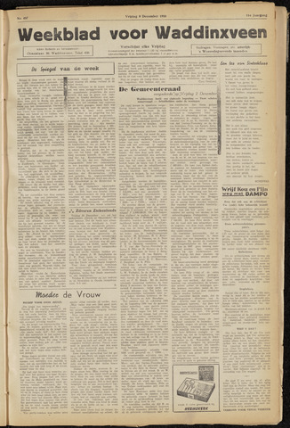 Weekblad voor Waddinxveen 1955-12-09