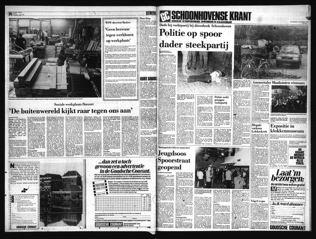 Schoonhovensche Courant 1988-11-07
