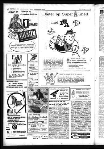 Schoonhovensche Courant 1958-11-28
