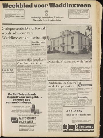 Weekblad voor Waddinxveen 1968-07-25