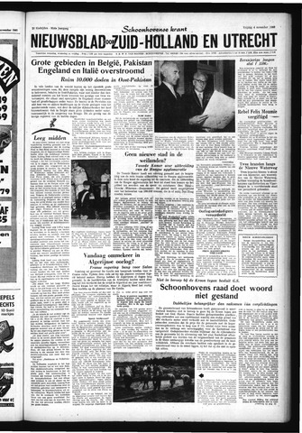 Schoonhovensche Courant 1960-11-04