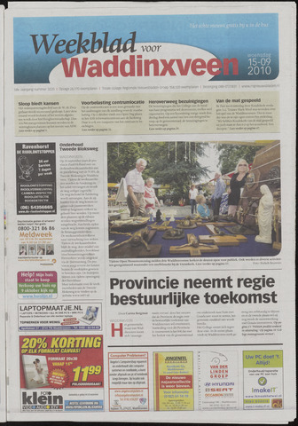 Weekblad voor Waddinxveen 2010-09-15