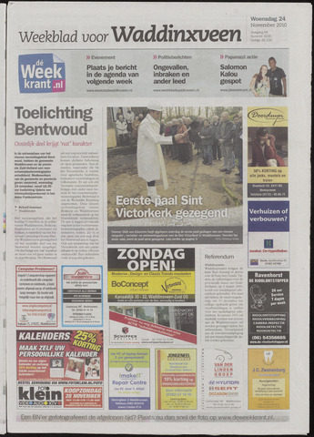 Weekblad voor Waddinxveen 2010-11-24