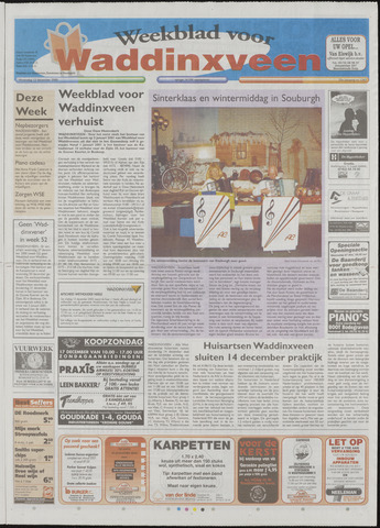 Weekblad voor Waddinxveen 2000-12-13