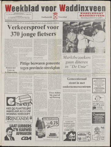 Weekblad voor Waddinxveen 1986-05-14