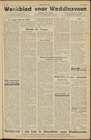 Weekblad voor Waddinxveen 1957-05-31