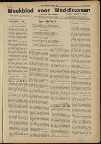 Weekblad voor Waddinxveen 1947-12-19