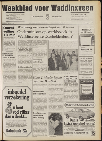 Weekblad voor Waddinxveen 1974-09-05