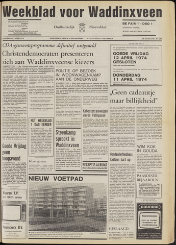 Weekblad voor Waddinxveen 1974-04-04