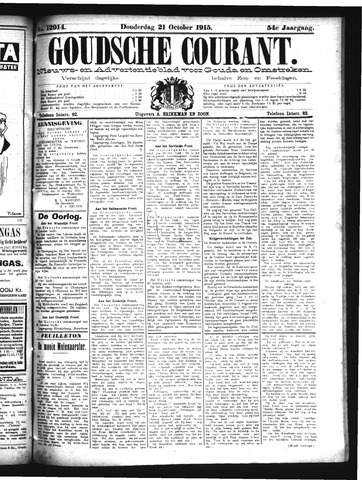 Goudsche Courant 1915-10-21